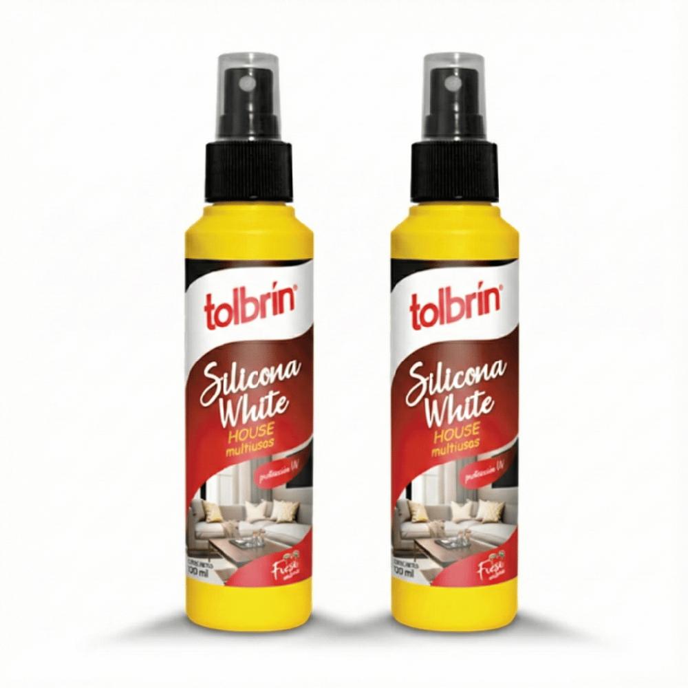 Combo de 2 unidades Silicona White House Multiusos Aroma Fresa TOLBRIN 120 ml - ET1200ML
