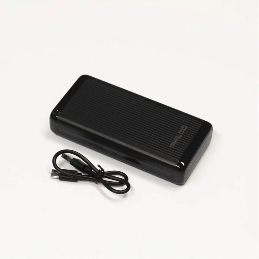 Power Bank QC 20000mAh Philco - 2 entradas - FLP8202CB Negro
