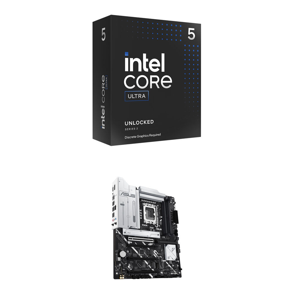 Intel Core Ultra 5 245KF Procesador 14 Núcleos + ASUS PRIME Z890-P WIFI Placa Base ATX