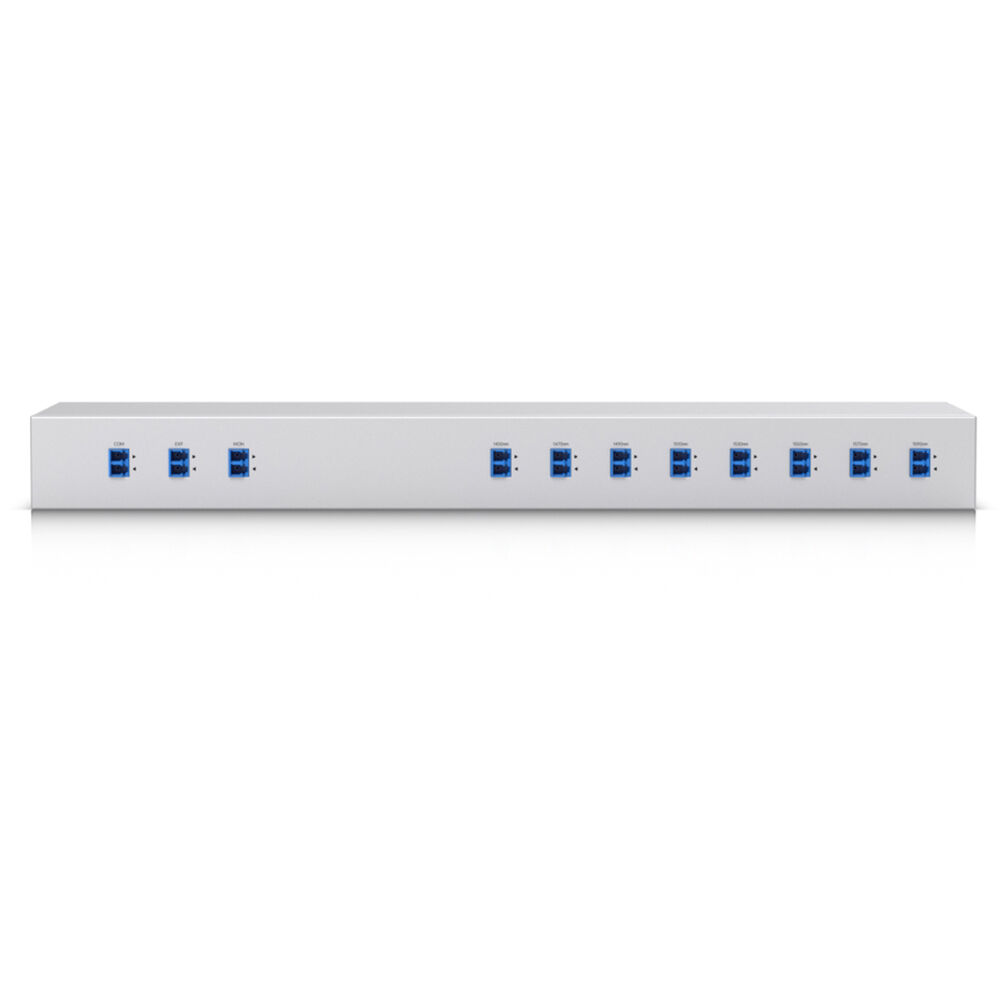 Ubiquiti CWDM Mux Demux 8 - Multiplexor/Demultiplexor de 8 Canales 1450 a 1590nm, Soporta