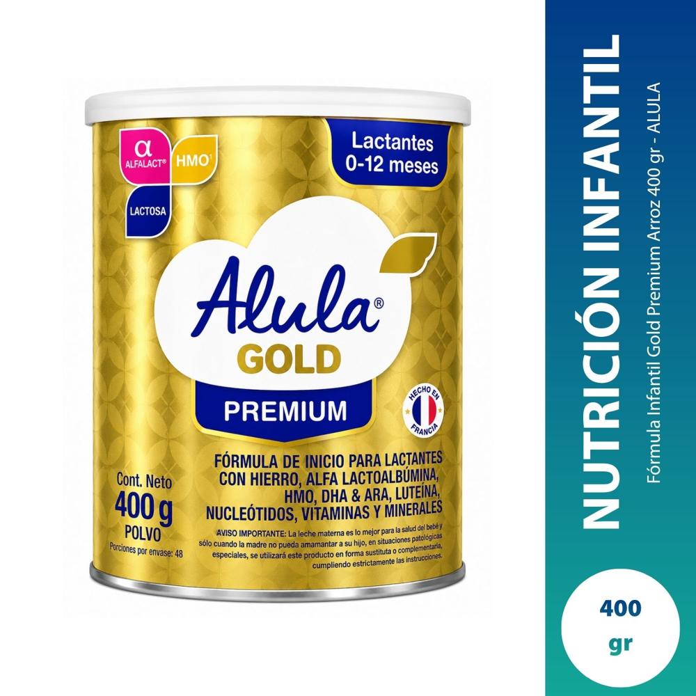 Fórmula Infantil Gold Premium 0-12 Meses 400 gr - ALULA