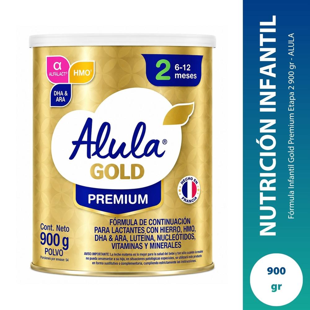 Fórmula Infantil Gold Premium Etapa 2 900 gr - ALULA