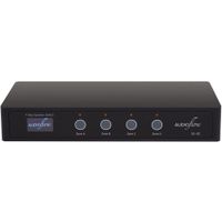 Audioflow Interruptor de Altavoces 4 Vías - Conexión para 4 Pairs de Altavoces, Control