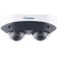 GeoVision GV-TMS8800 Cámara Domo de Red Exterior Dual-Sensor 8MP con Visión Nocturna, IP