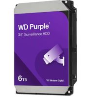 WD Disco Duro Interno de Vigilancia 6TB SATA III 3.5"" - Soporta hasta 64 Cámaras HD