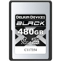 Delkin Devices CFexpress Type A 4.0 480GB BLACK - Velocidades de lectura hasta 1830 MB/s,