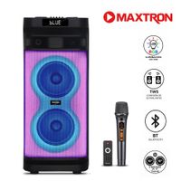 Torre de sonido Maxtron Infinity XT MX 1038 con doble boufer de 10 Pulgadas