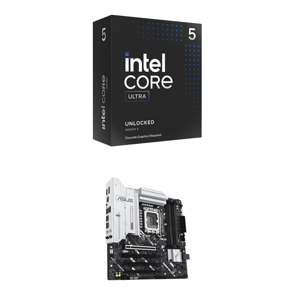 Intel Core Ultra 5 245KF Procesador 4.2 GHz + ASUS PRIME Z890M-PLUS WIFI Placa Base M-ATX