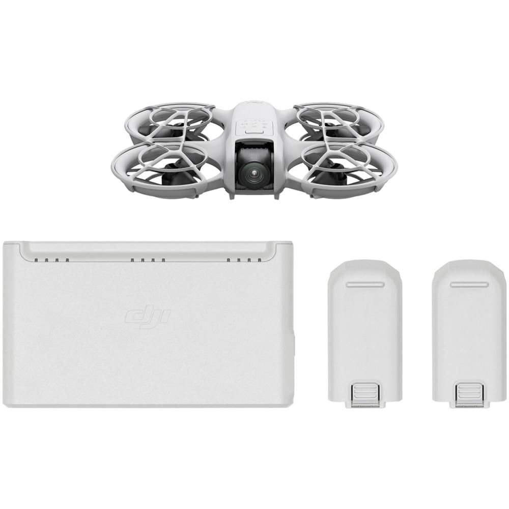 DJI Neo Drone Power Combo - 1-Axis Cámara 4K30, AI Subject Tracking, 6 Modos QuickShots,
