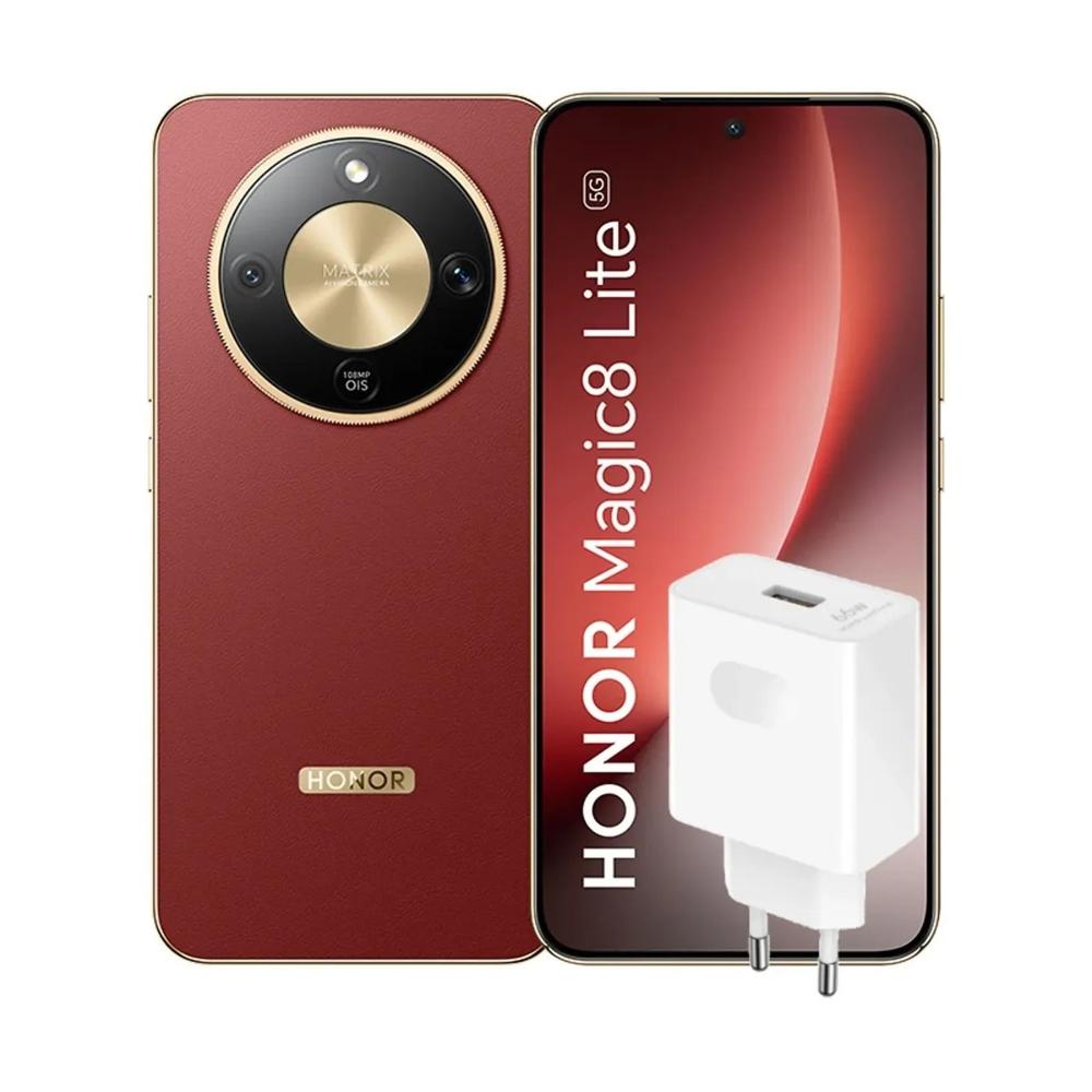CELULAR HONOR MAGIC8 LITE 8GB 256GB rojo