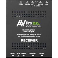 AVPro Edge Receptor Ultra-Slim HDBaseT 4K HDMI 2.0 hasta 230' con soporte HDR y RS-232
