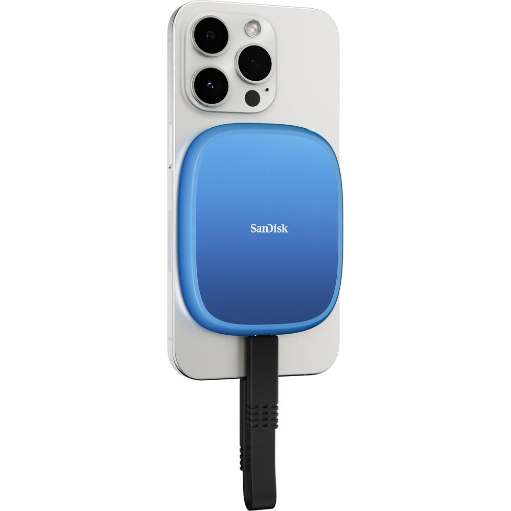 SanDisk SSD Externo 2TB Creator Phone USB 3.2 Gen 2 - Velocidades de Lectura hasta 1000 MB