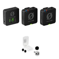 RODE Wireless PRO Sistema de Micrófono Inalámbrico para 2 Personas con Kits de Exterior
