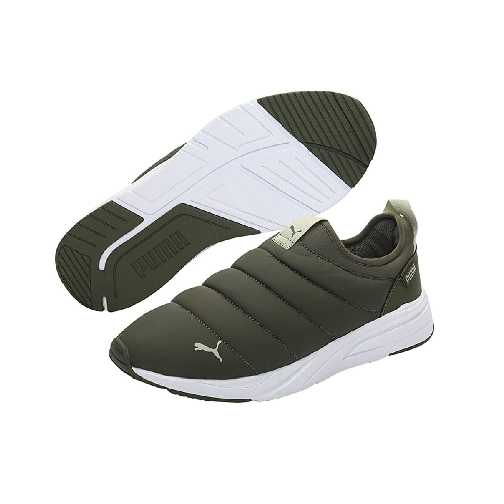 Zapatillas Hombre Puma Avionic Slipeer Color Verde Oliva