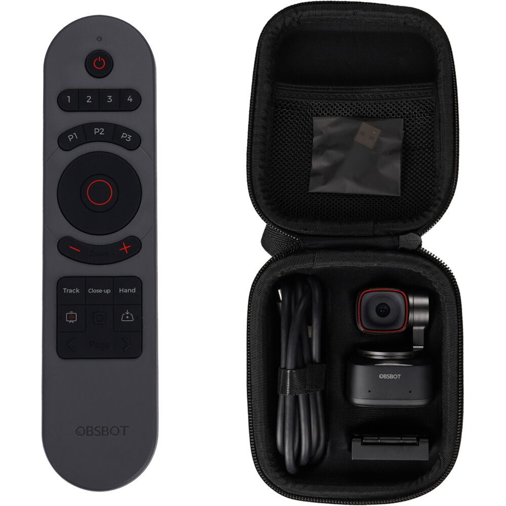 OBSBOT Tiny 2 Webcam PTZ 4K con Control Remoto Inteligente 2