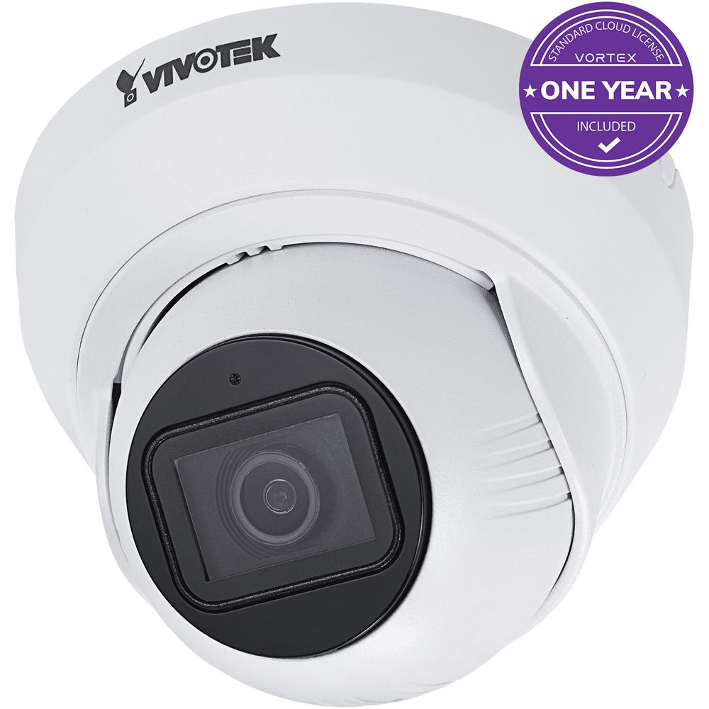Vivotek IT839-H-1Y Cámara Turret Exterior 5MP con Licencia VSaaS de 1 Año