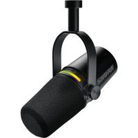 Shure MV7+ Mic Podcast XLR/USB, Dinámico, Cardioide, USB-C, 48 kHz/24-Bit, Panel Táctil