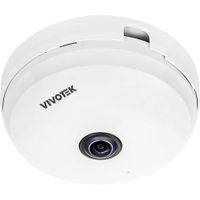Vivotek FE9180-H-v2 Cámara Fisheye Dome de Red 5MP con Lente Fijo de 1.16mm y Micrófono