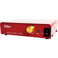 Bellari PA253 Amplificador de Potencia Estéreo 42W RMS, Conectores RCA y TRS, Hecho en EE