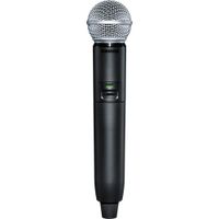Shure GLXD2+ Transmisor Inalámbrico de Mano con Micrófono SM58, Frecuencias de 2.4 y 5.8