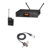 Audio-Technica Sistema Inalámbrico UHF ATW-2110b con Micrófono Lavalier Cardioide