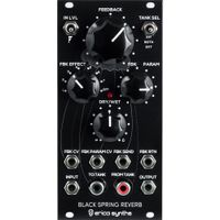 Erica Synths Módulo de Reverb de Primavera Black 12 HP - Compresor Vactrol, 7 Efectos de