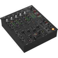 Behringer PRO MIXER DJX750 Mezclador DJ Profesional de 5 Canales con Efectos Digitales Ava