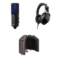 RODE NT-USB+ Mic Kit con Auriculares Cerrados y Filtro de Reflexión