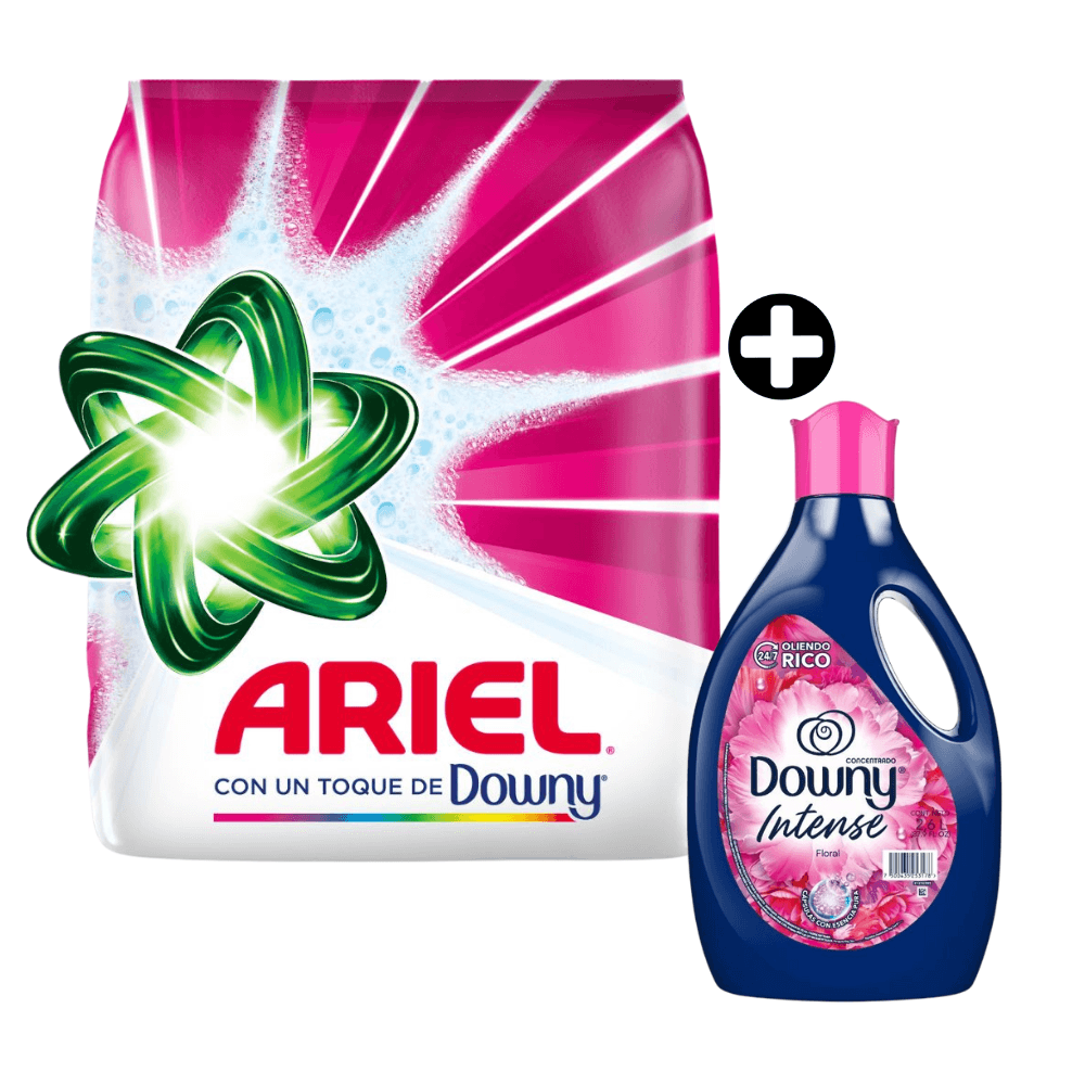COMBO: Detergente en Polvo Ariel Toque De Downy 8k