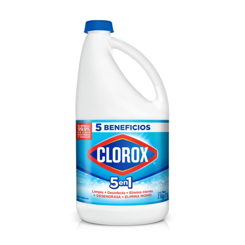 Lejía Clorox Tradicional 2 Kg