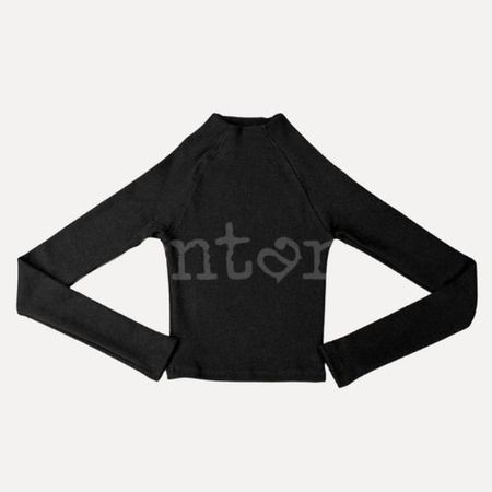 POLO MANGA LARGA CAFARENA JULIETTE S Negro