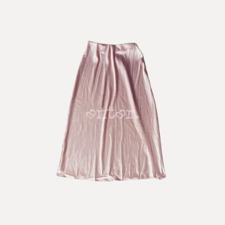 FALDA SATIN PARA MUJER M Rosado