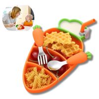 Set De Plato Zanahoria Para Bebés 200010
