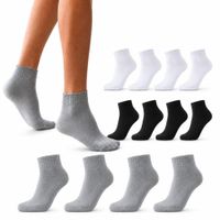 Pack x12 Pares de Medias Cortas Deportivas SPORT 3 Colores Talla 40-46