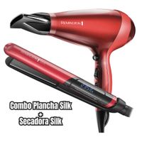 COMBO REMINGTON PLANCHA SHINE THERAPY S12A-SECADORA SILK AC9096