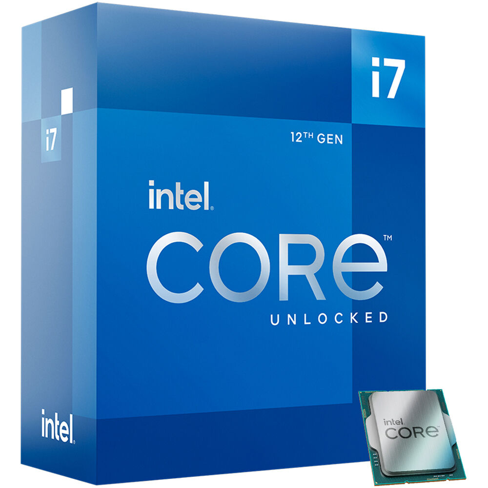 Intel Core i7-12700K Procesador 3.6 GHz 12-Core LGA 1700, 25MB Cache, Gráficos Integrados