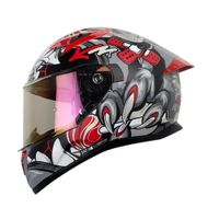 Casco Integral SHAFT 522SP Tigerazo Gris Talla XL Certificado ECE 22.06 para Moto Seguridad Premium