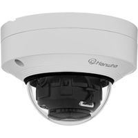 Hanwha Vision QNV-C9011R Cámara Mini Domo Vandal a Prueba de Agua 4K AI con Lente de 3.0m