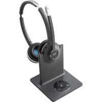 Cisco 562 Auricular Estéreo Inalámbrico con Estación Multibase, DECT 6.0, Bluetooth 4.2