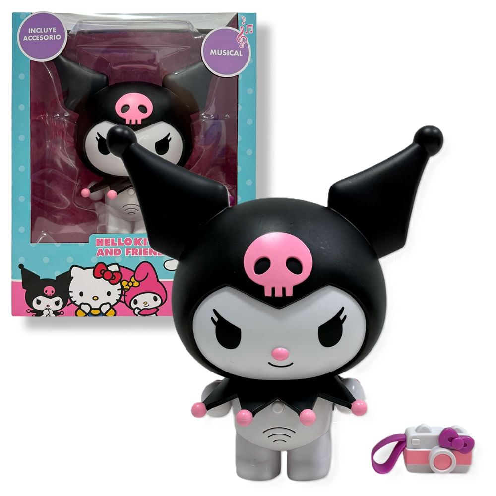 Sanrio Hello Kitty Kuromi Musical con Accesorio 22 cm
