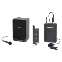 Samson Sistema de PA Portátil Expedition XP106 con Micrófono Lavalier Inalámbrico XPD2