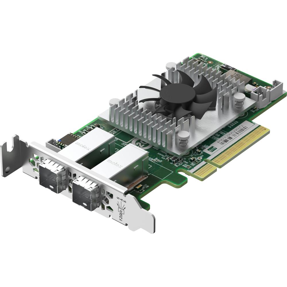 QNAP Adaptador de Bus Host Mini SAS de 2 Puertos SFF-8644 para Enclosures TL SAS JBOD