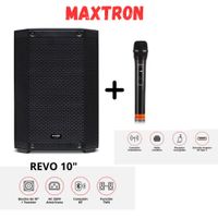 Promo Maxtron Parlante REVO MXT 8110 Microfono MX 758 Inalambrico
