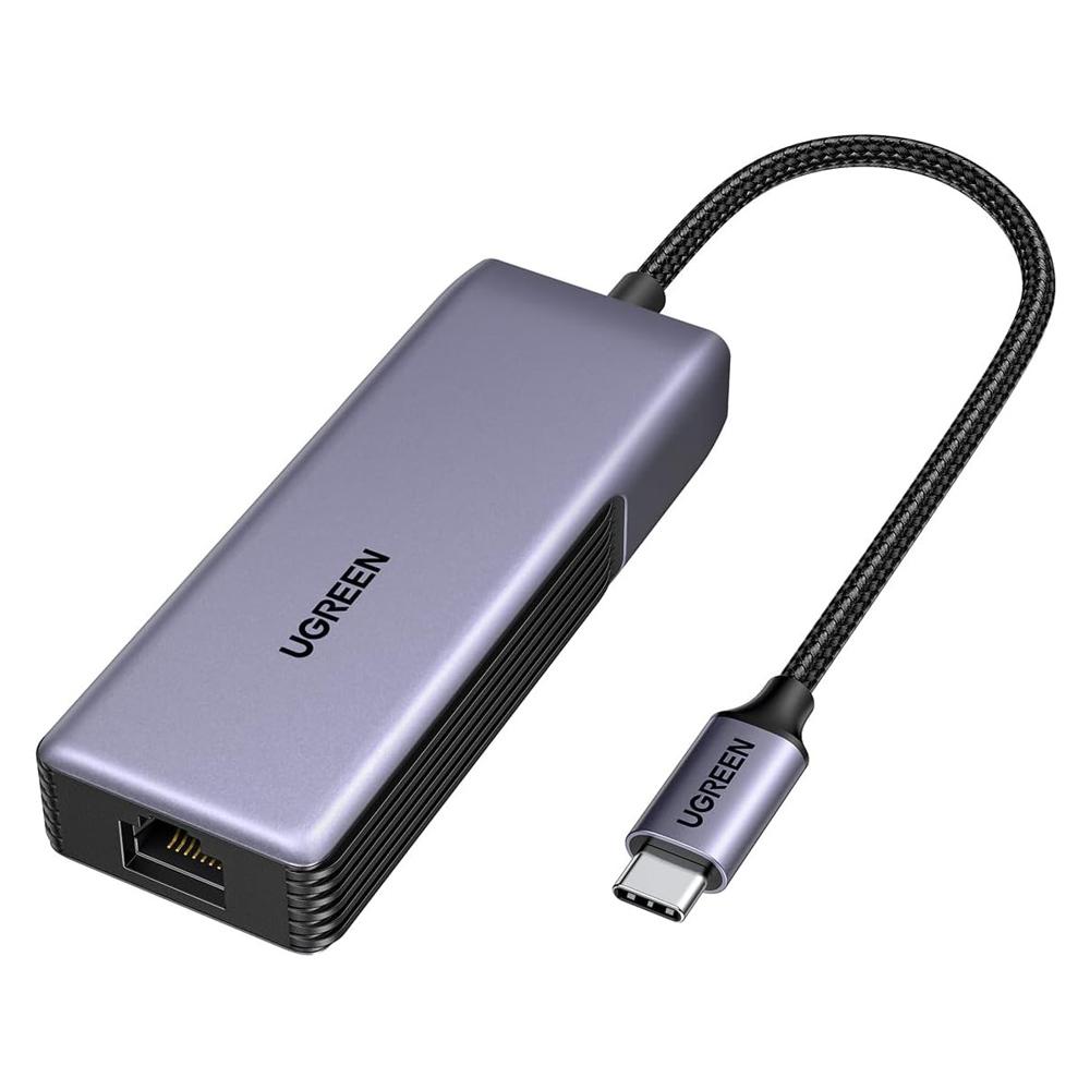 UGREEN Adaptador USB-C a Ethernet 5Gbps RJ45 Red LAN Alta Velocidad Thunderbolt 5 4 3 CM848 - 35921