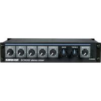 Shure SCM262 Mezclador de Micrófono Estéreo con 2 Entradas XLR y 3 Entradas RCA