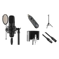 Senal SC-550X Kit de Grabación Vocal con Micrófono Condensador Cardioide, Interfaz XLR a