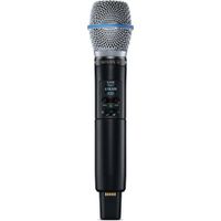 Shure SLXD2/B87A Micrófono Inalámbrico de Mano Digital con Cápsula Beta 87A, Supercardi