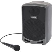 Samson Expedition Express+ Sistema PA Portátil 75W con Micrófono Inalámbrico, Woofer de