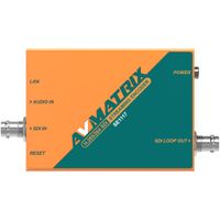 AVMATRIX H.264/H.265 SDI Streaming Encoder 1080p60, Entrada SDI, Salida Loop, Audio 3.5mm