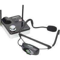 Samson AirLine 99m AH9 Sistema Inalámbrico UHF para Fitness con Micrófono Headset Qe